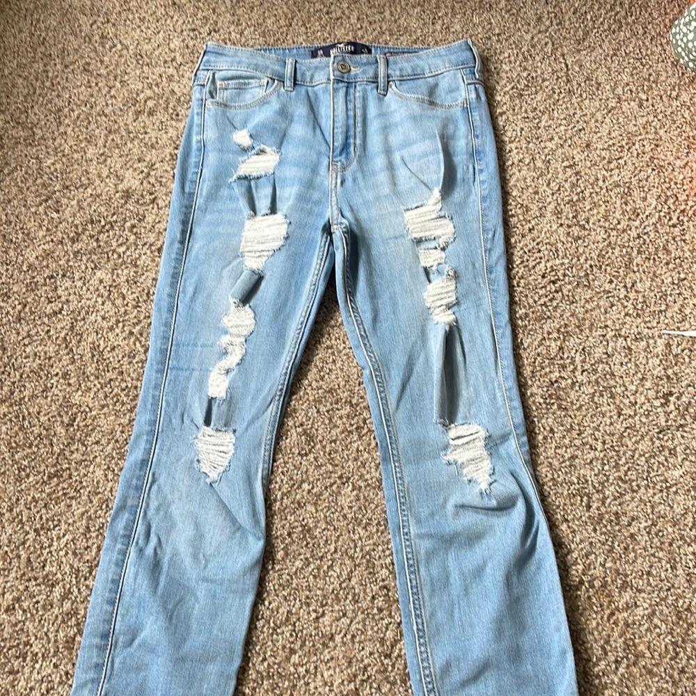 Hollister High Rise Stretchy Skinny Jean